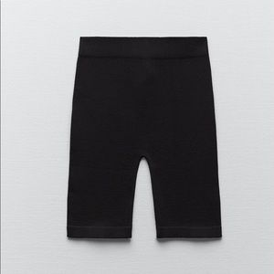 2 pairs of Zara biker shorts